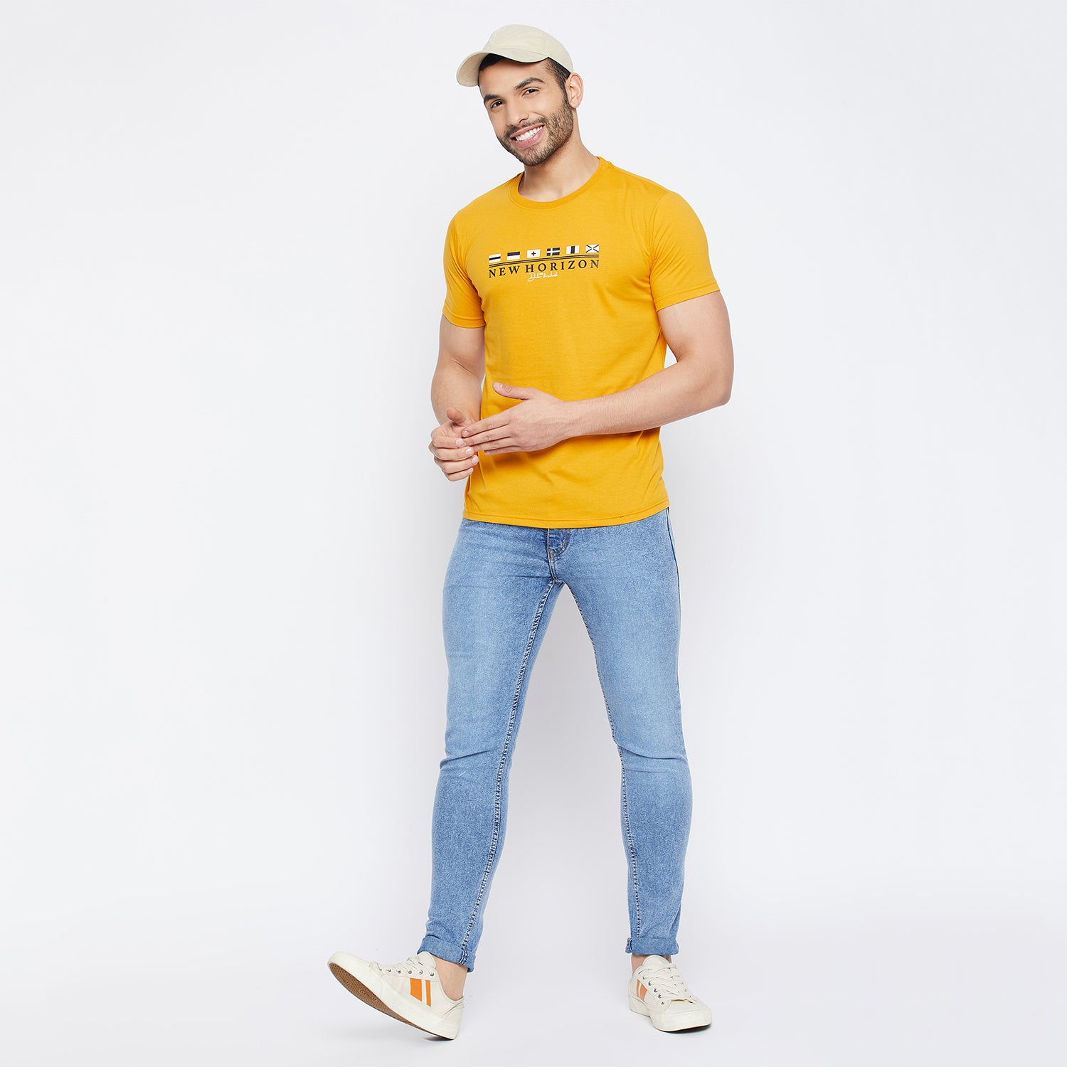 Duke Stardust Men Half Sleeve Cotton T-shirt (ONLF233)