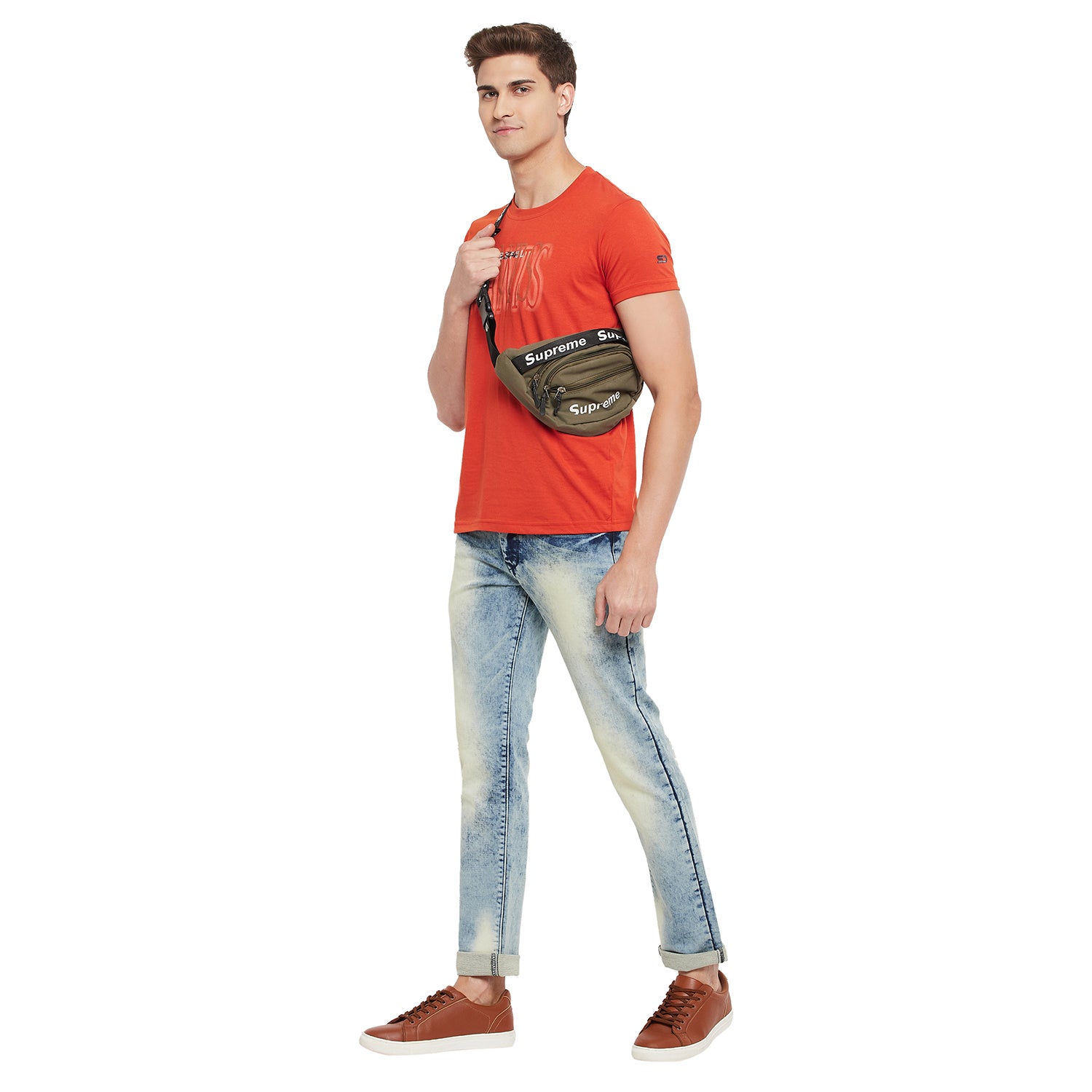 Duke Stardust Men Half Sleeve Cotton T-Shirt (MTLF329)