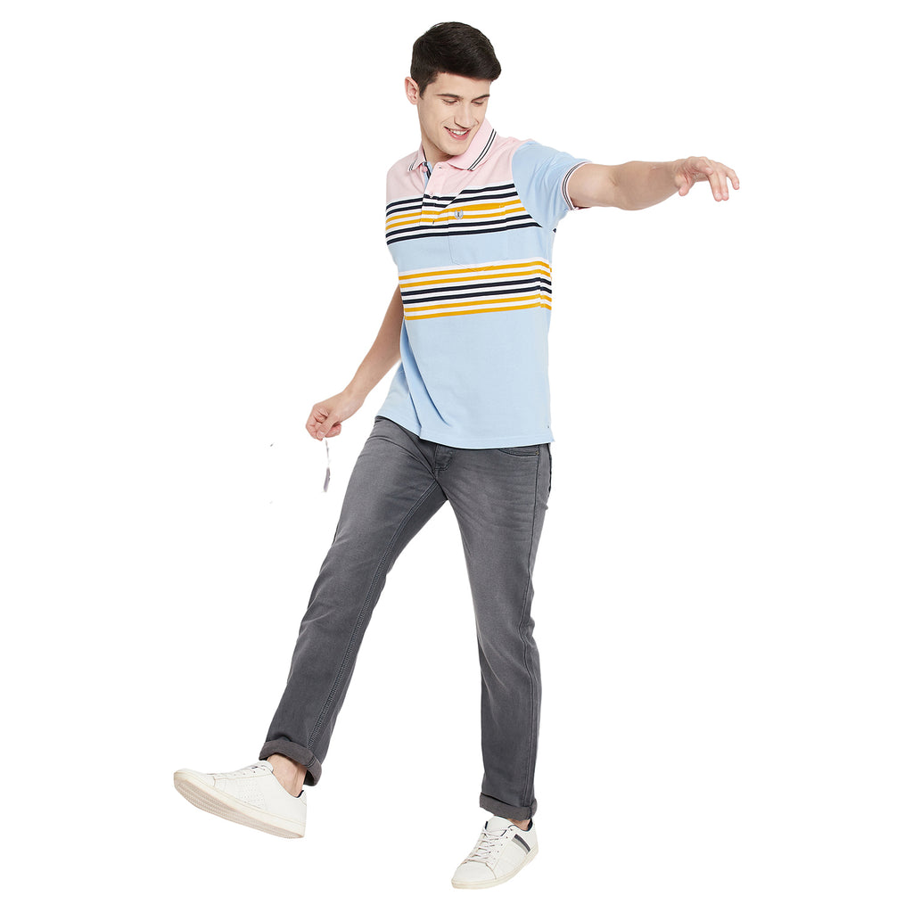 Duke Stardust Men Half Sleeve Cotton T-Shirt (LF5313)