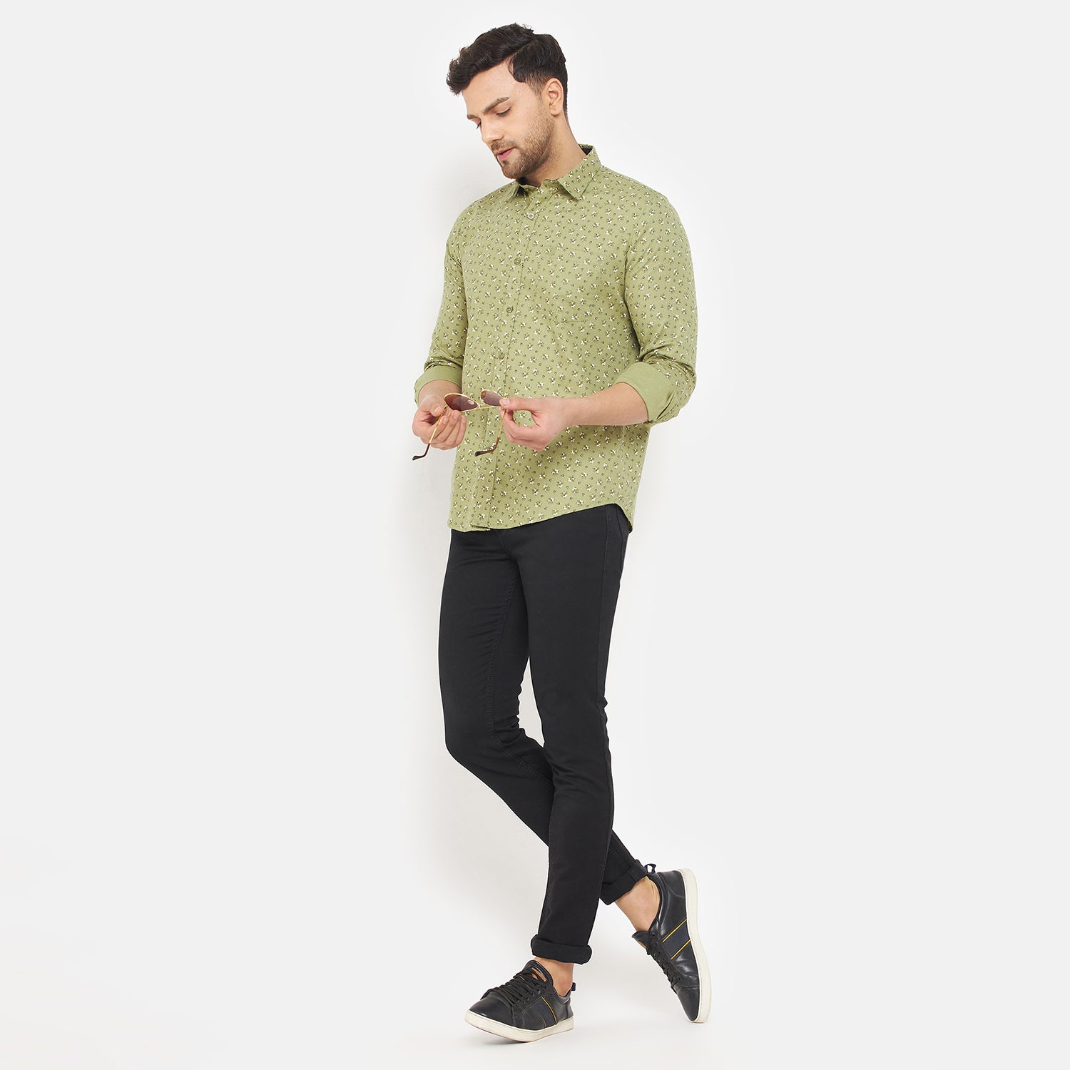 Duke Urban Men Full Sleeve Cotton Shirt (SDO7PRDK)