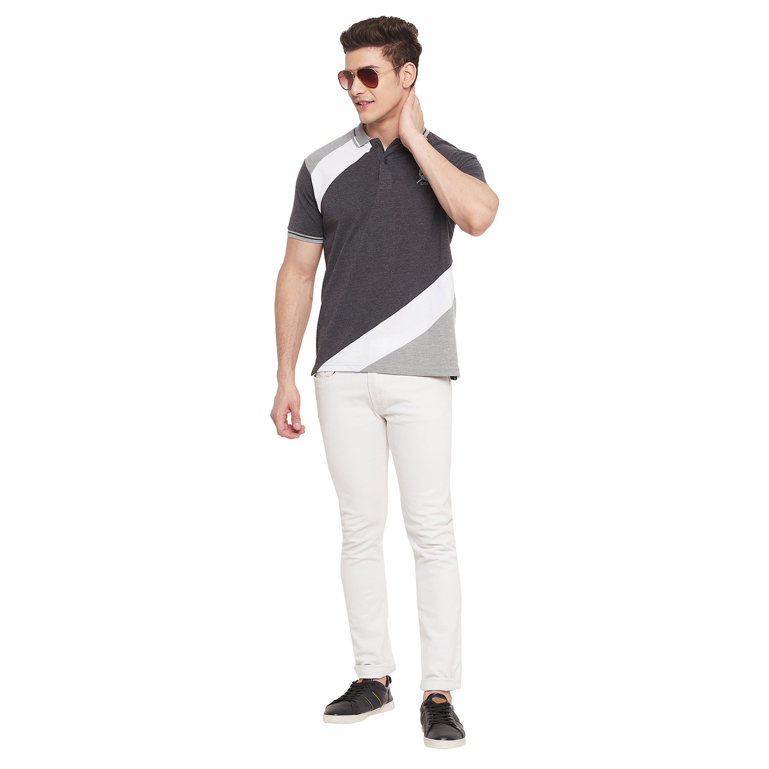 Duke Stardust Men Half Sleeve Cotton T-shirt (LF5267)