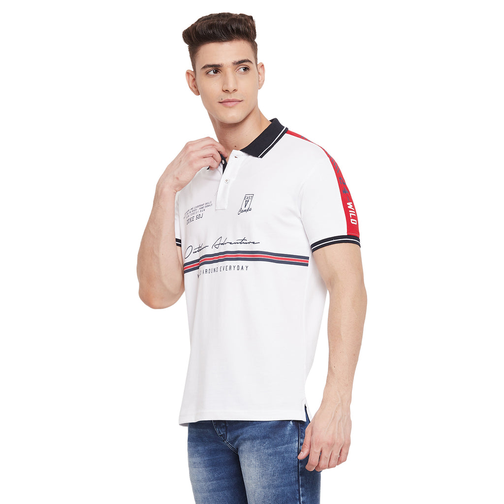 Duke Stardust Men Half Sleeve Cotton T-shirt (LF5258)