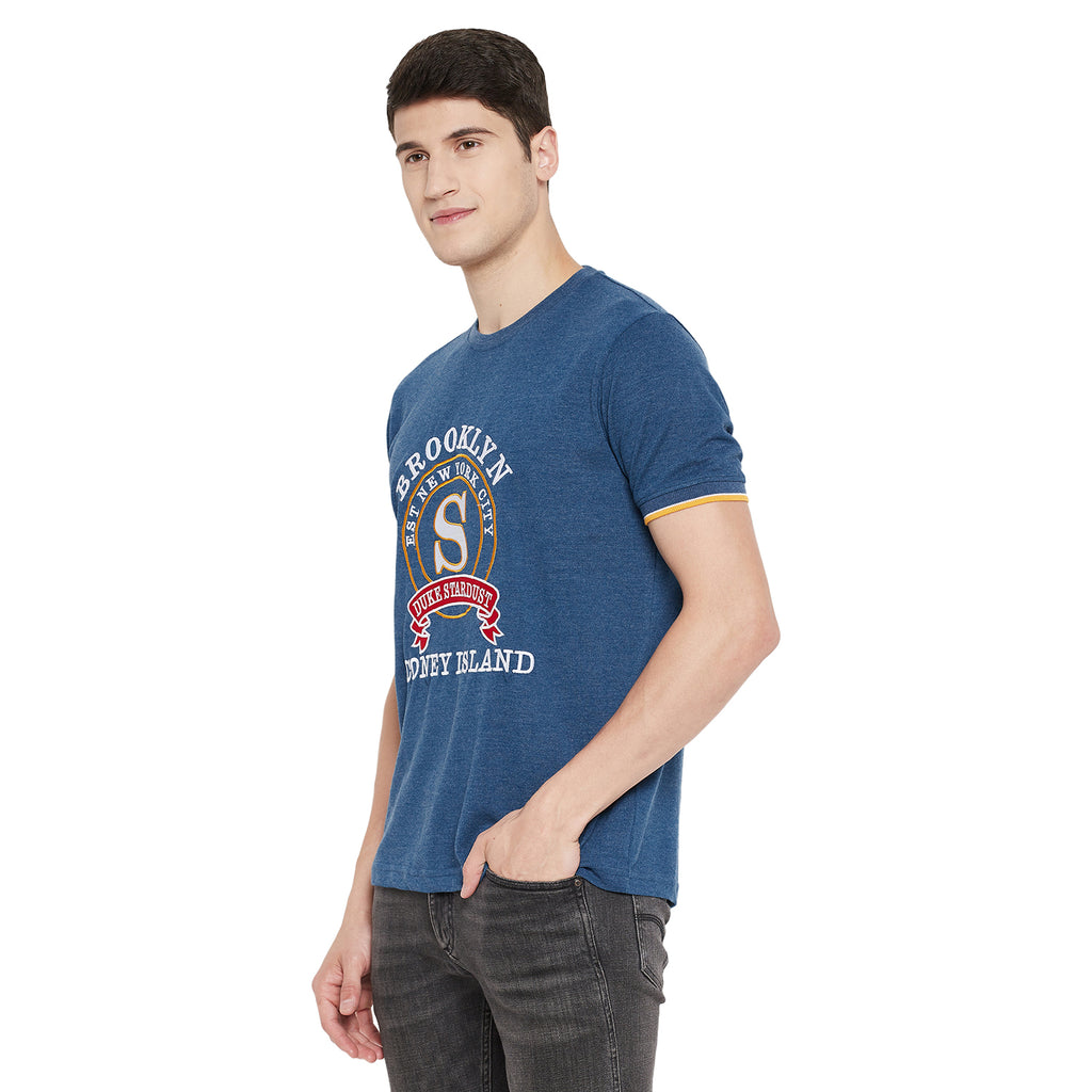 Duke Stardust Men Half Sleeve Cotton T-shirt (LF5240)