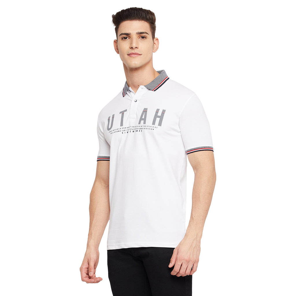 Duke Stardust Men Half Sleeve Cotton T-shirt (LF5189)