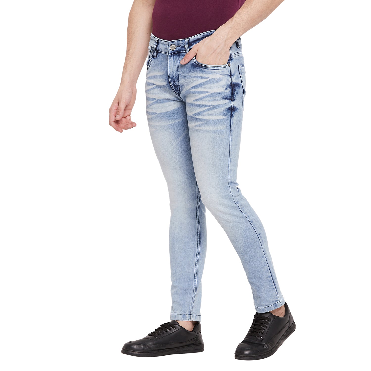 Duke Stardust Men Slim Fit Stretchable Jeans (SDD5152)