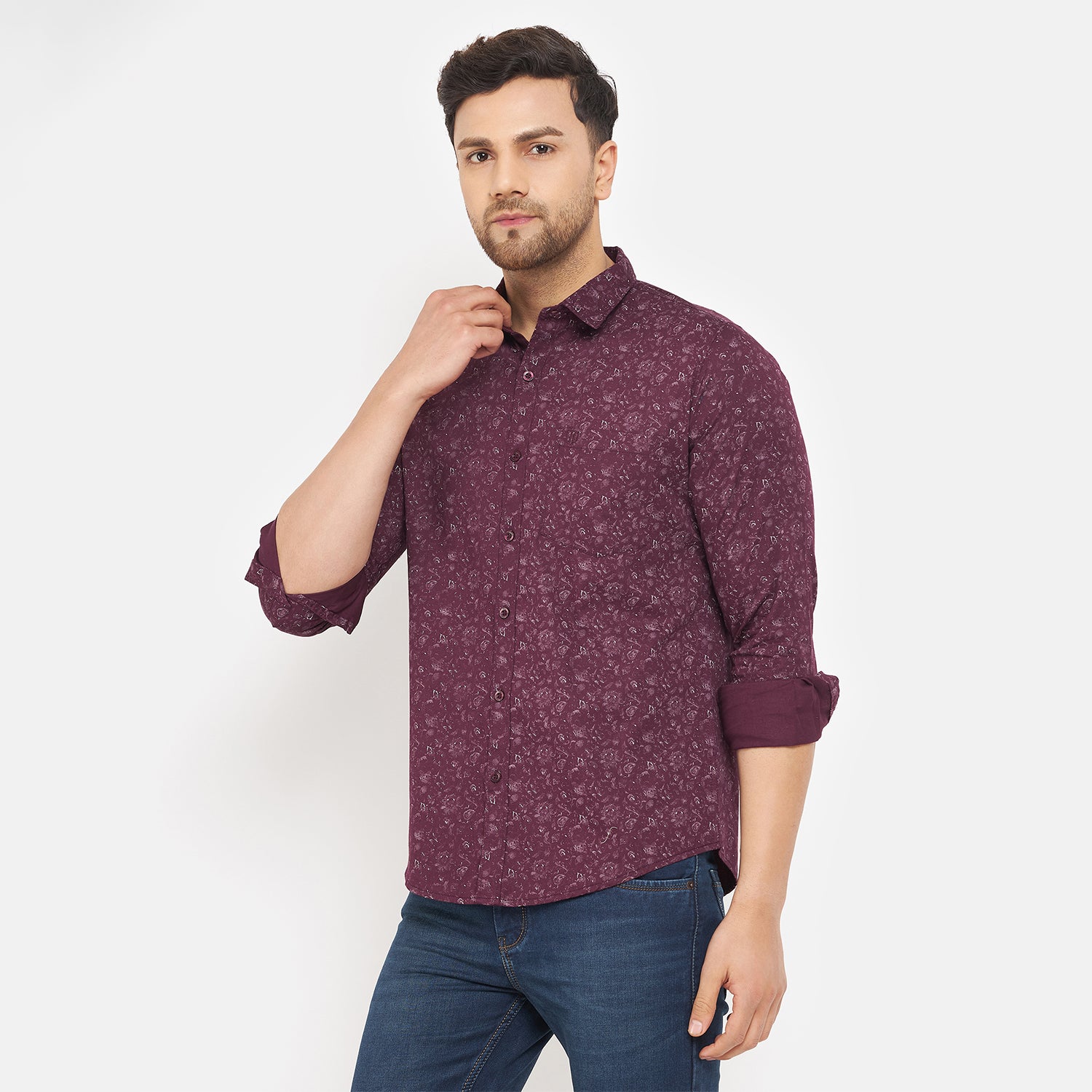 Duke Urban Men Full Sleeve Cotton Shirt (SDO7PRTJ)