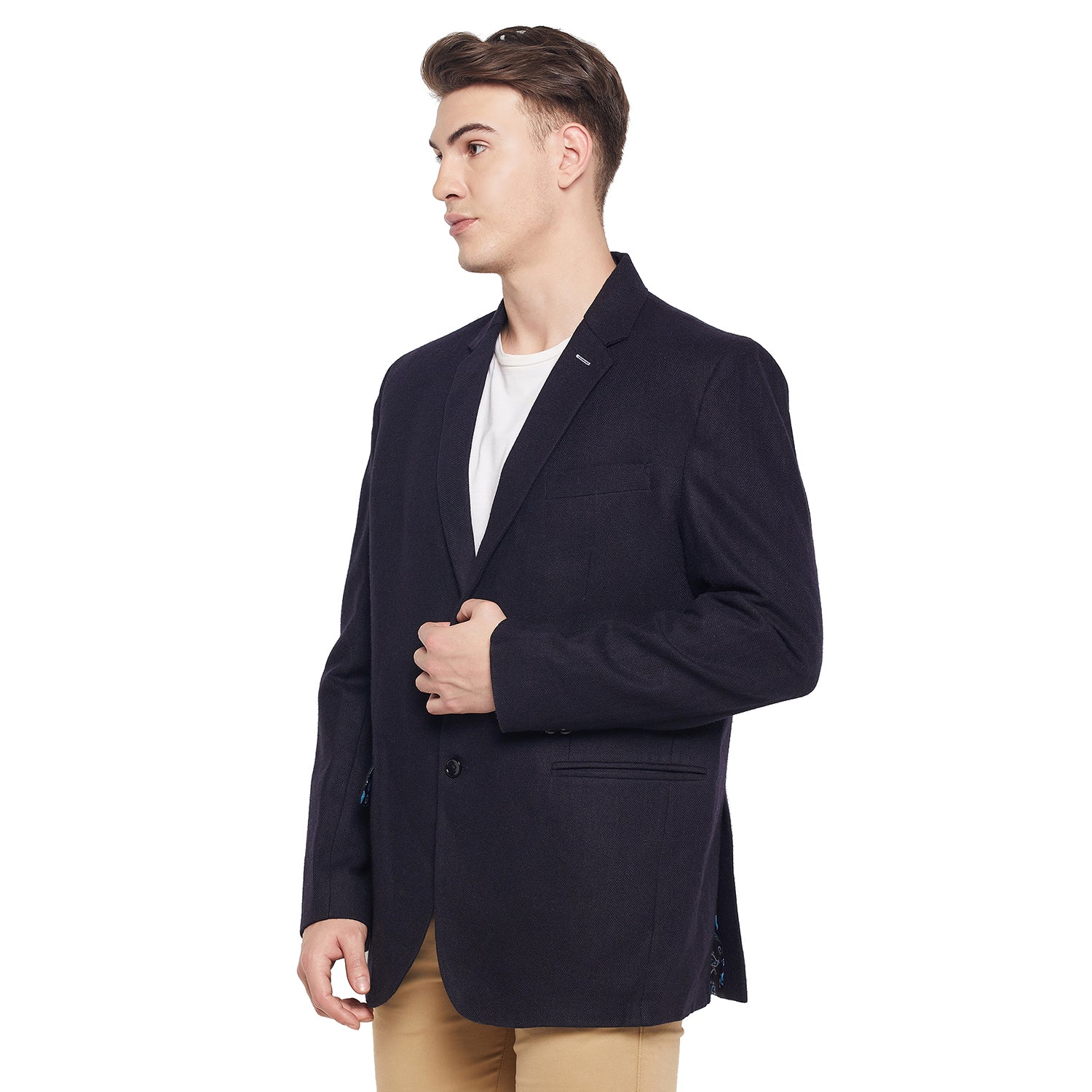 Duke Urban Men Full Sleeve Lapel Neck Coat (SDZ932)