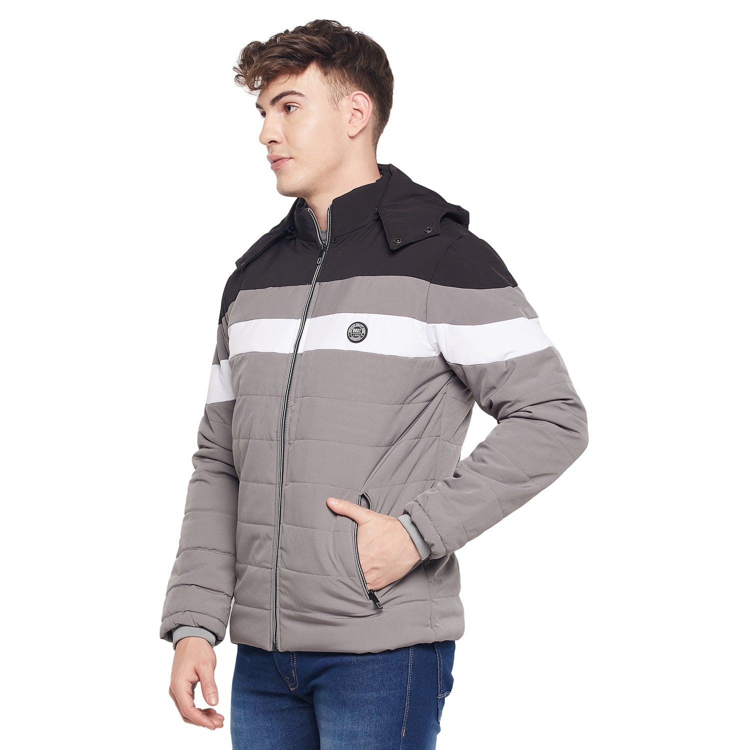 Duke Urban Men Full Sleeve Quilted Jacket (SDZ889)