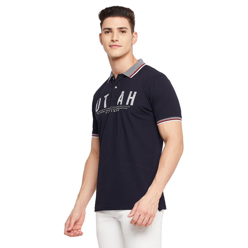 Duke Stardust Men Half Sleeve Cotton T-shirt (LF5189)