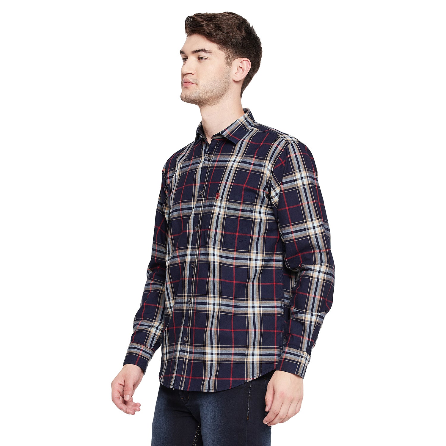 Duke Urban Men Full Sleeve Cotton Shirt (SDO5CKIE)