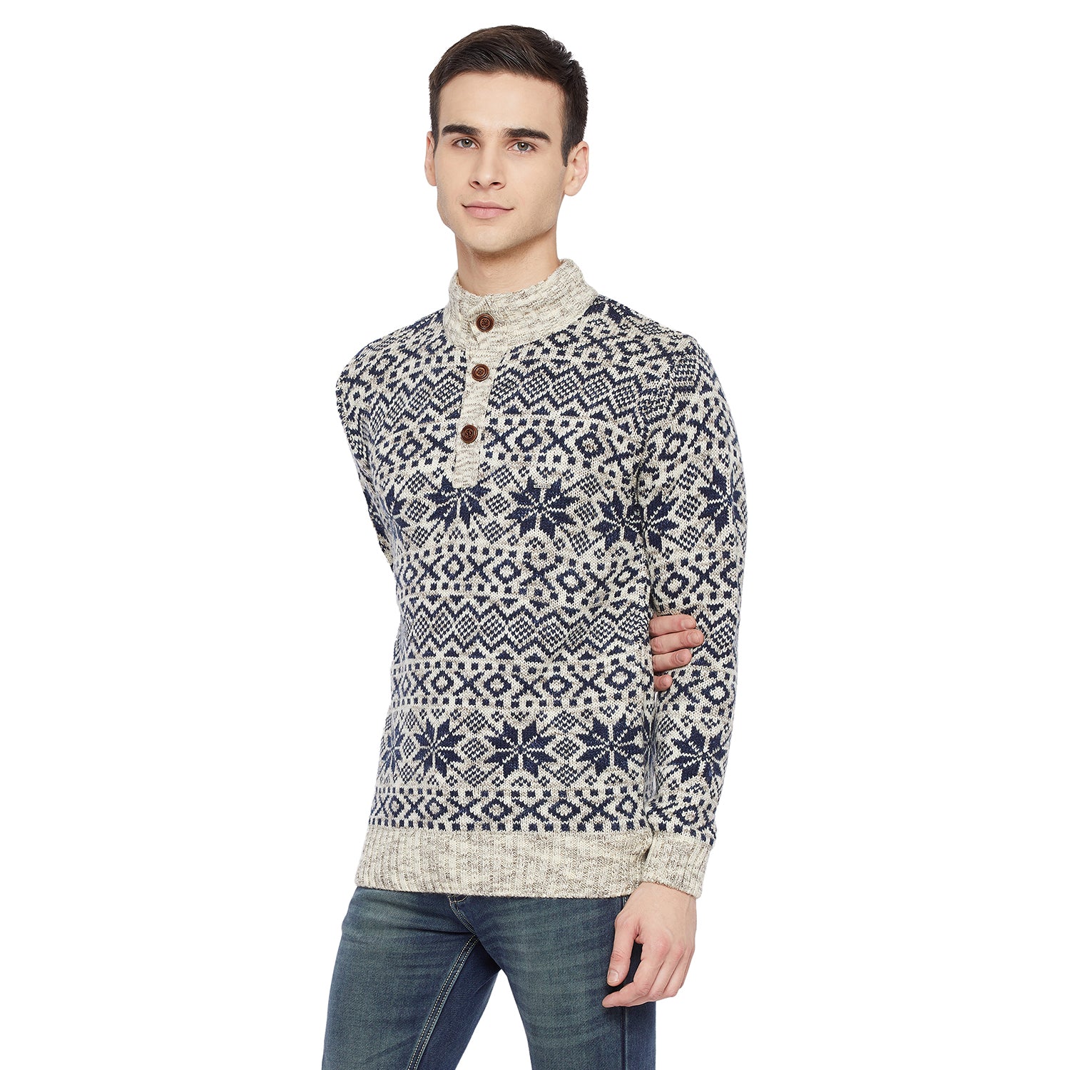 Duke Urban Men Full Sleeve Sweater (SDS699)