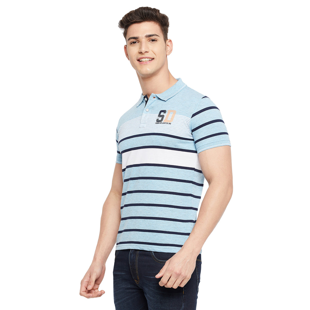 Duke Stardust Men Half Sleeve Cotton T-Shirt (LF4662)