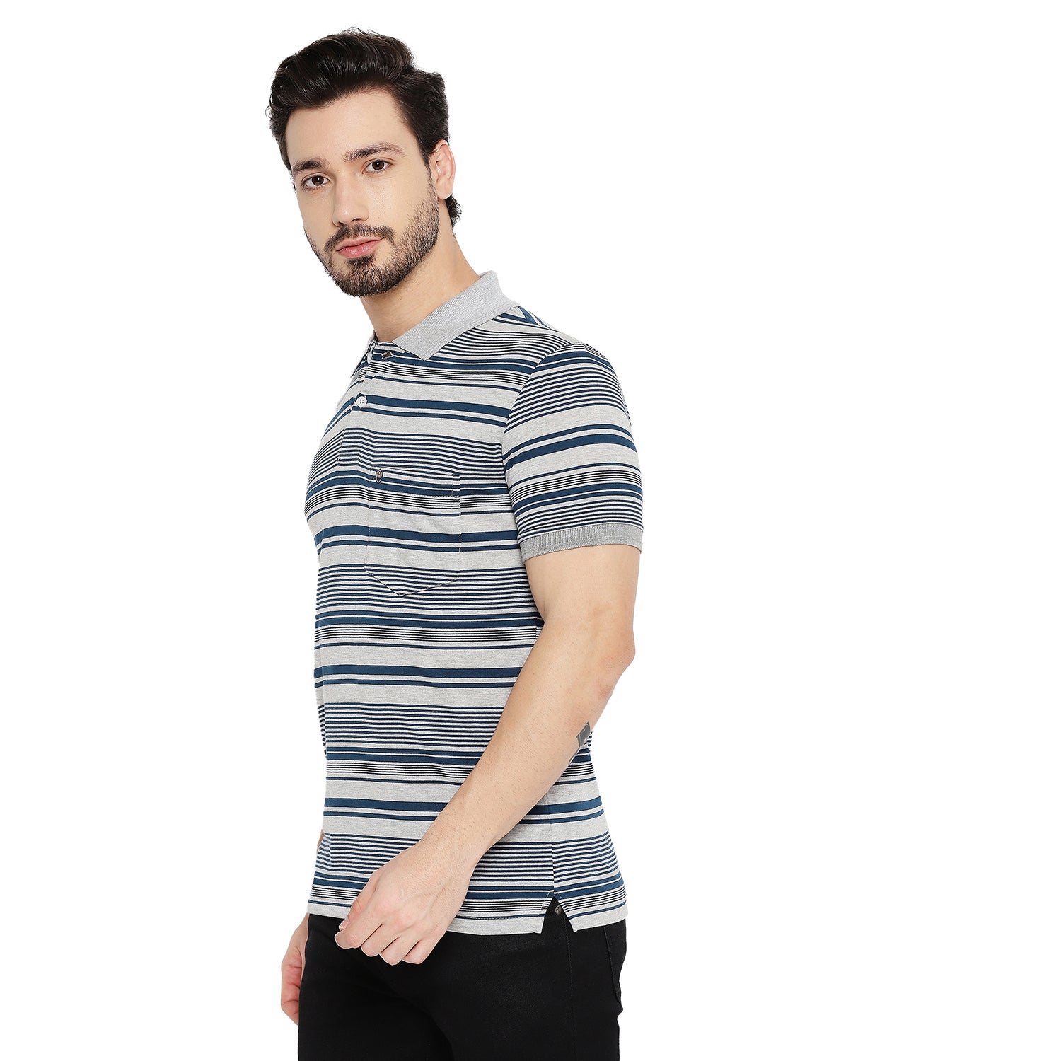 Duke Stardust Men Half Sleeve Cotton T-shirt (MTLF354)