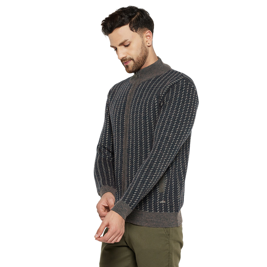Duke Urban Men Full Sleeve Zipper Sweater (SDS2088)