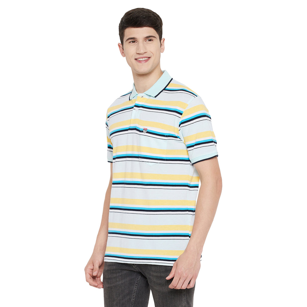 Duke Stardust Men Half Sleeve Cotton T-Shirt (LF5358)
