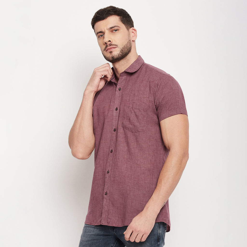 Duke Stardust Men Half Sleeve Cotton Shirt (SDO44CLM)