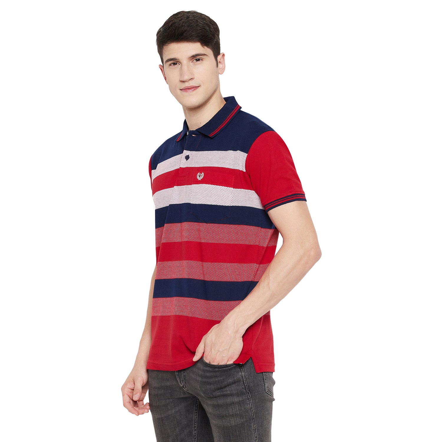Duke Stardust Men Half Sleeve Cotton T-Shirt (LF5317)