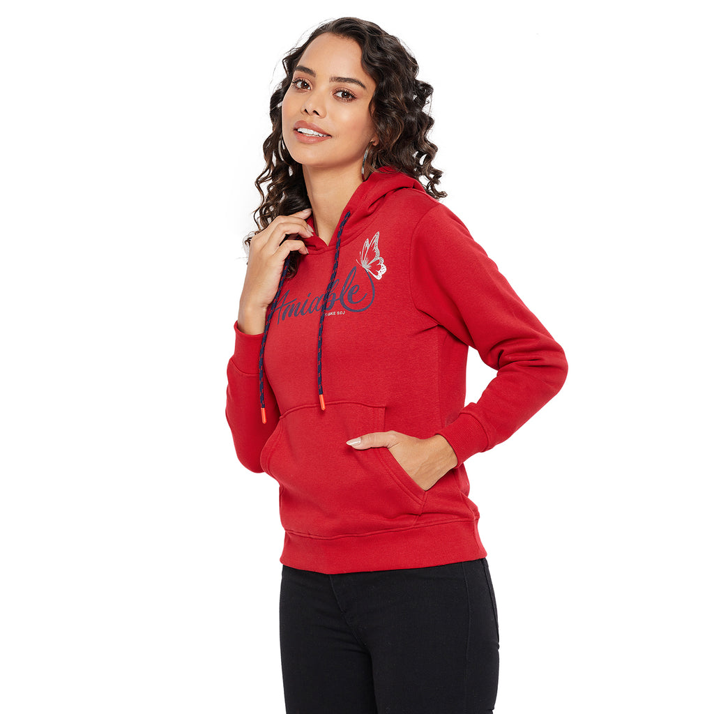 Duke Urban Women Hooded Neck Sweatshirt (LFX871)
