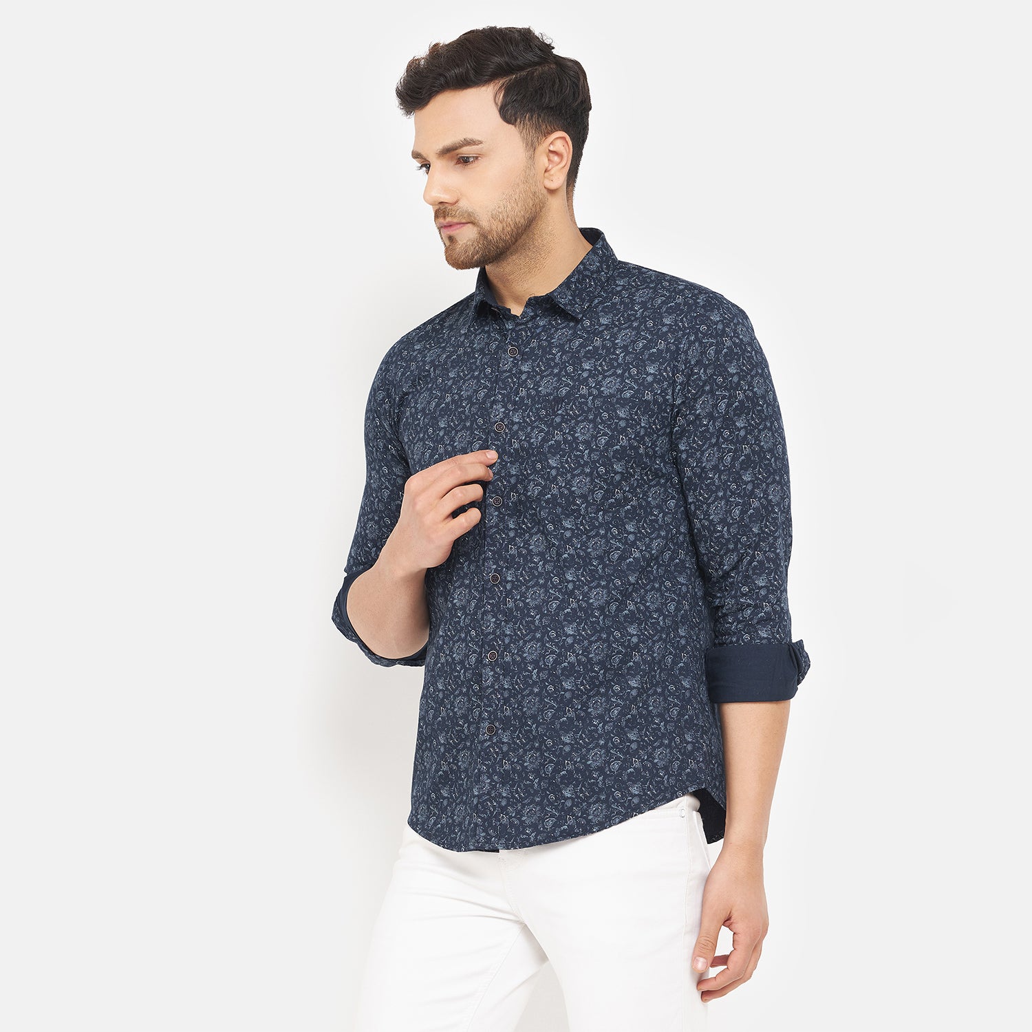 Duke Urban Men Full Sleeve Cotton Shirt (SDO7PRTJ)