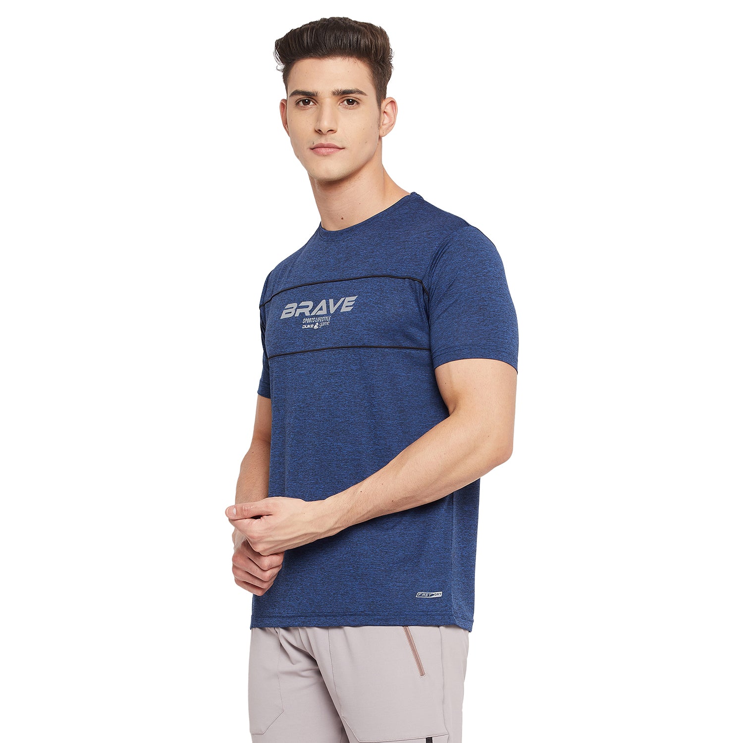 Duke Stardust Men Half Sleeve Sports T-shirt (GD1155)