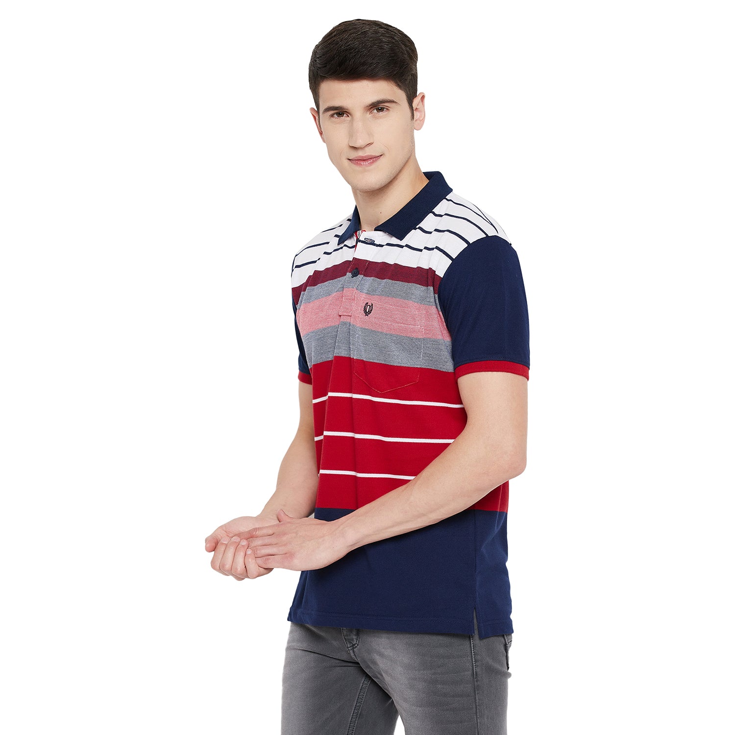 Duke Stardust Men Half Sleeve Cotton T-shirt (LF5306)