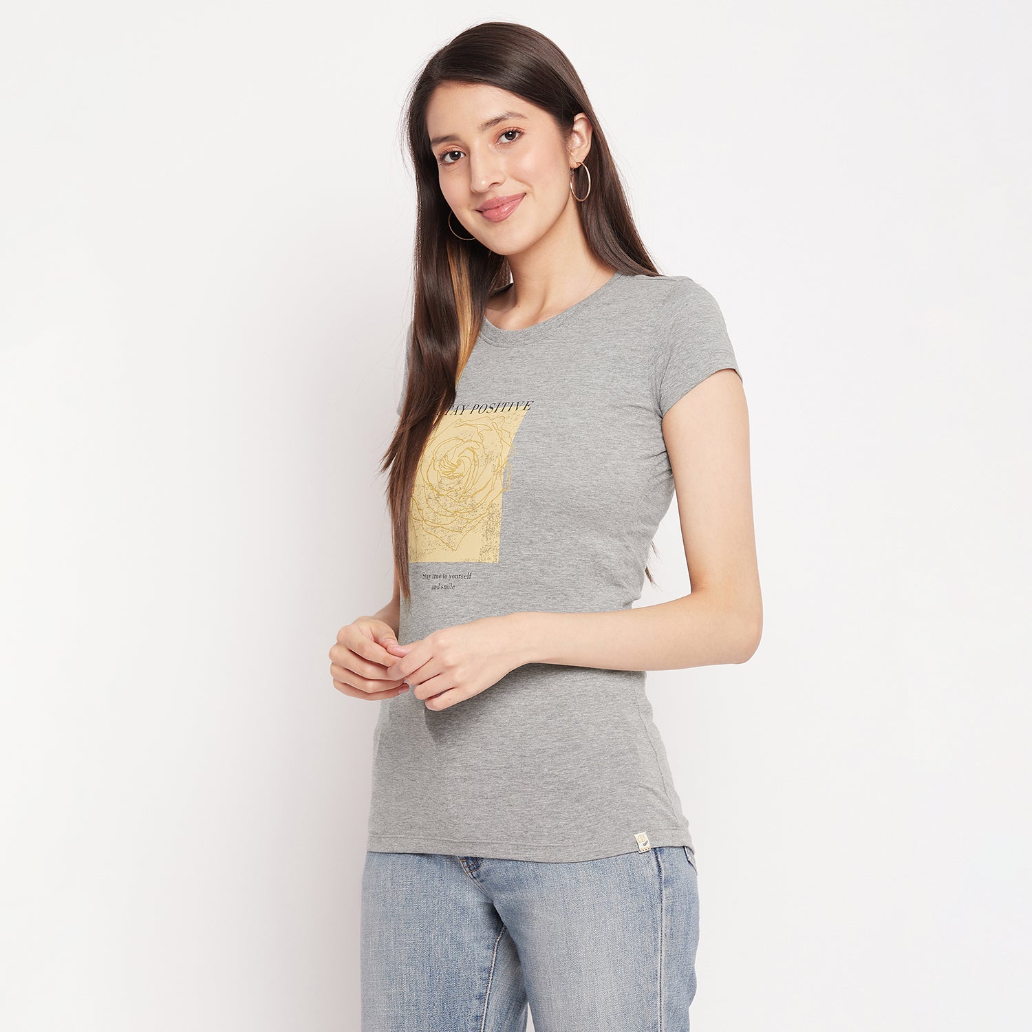 Duke Urban Women Short Sleeve Round Neck Top (LFX124)