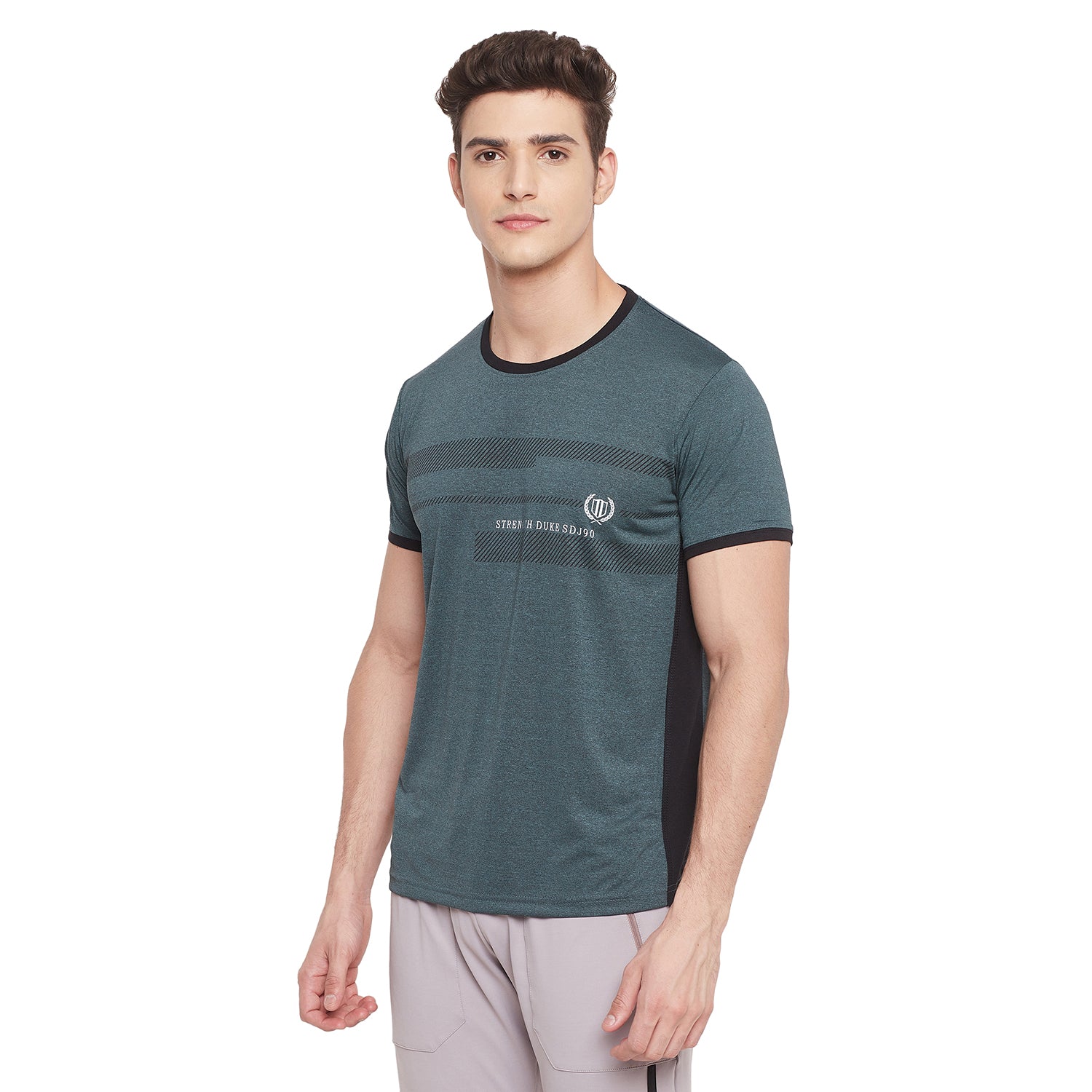 Duke Stardust Men Half Sleeve Sports T-shirt (GD1151)