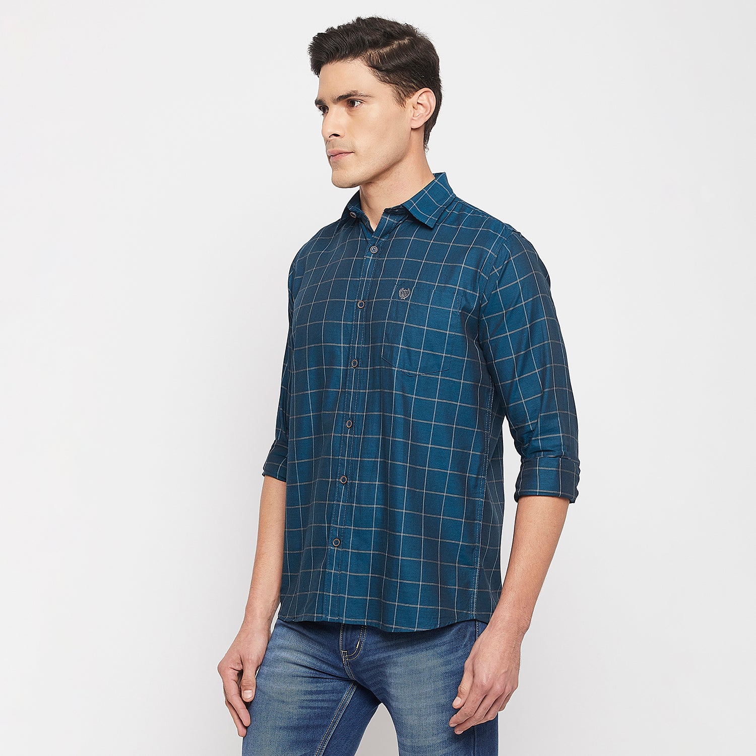 Duke Stardust Men Full Sleeve Cotton Shirt (SDO6CKL)