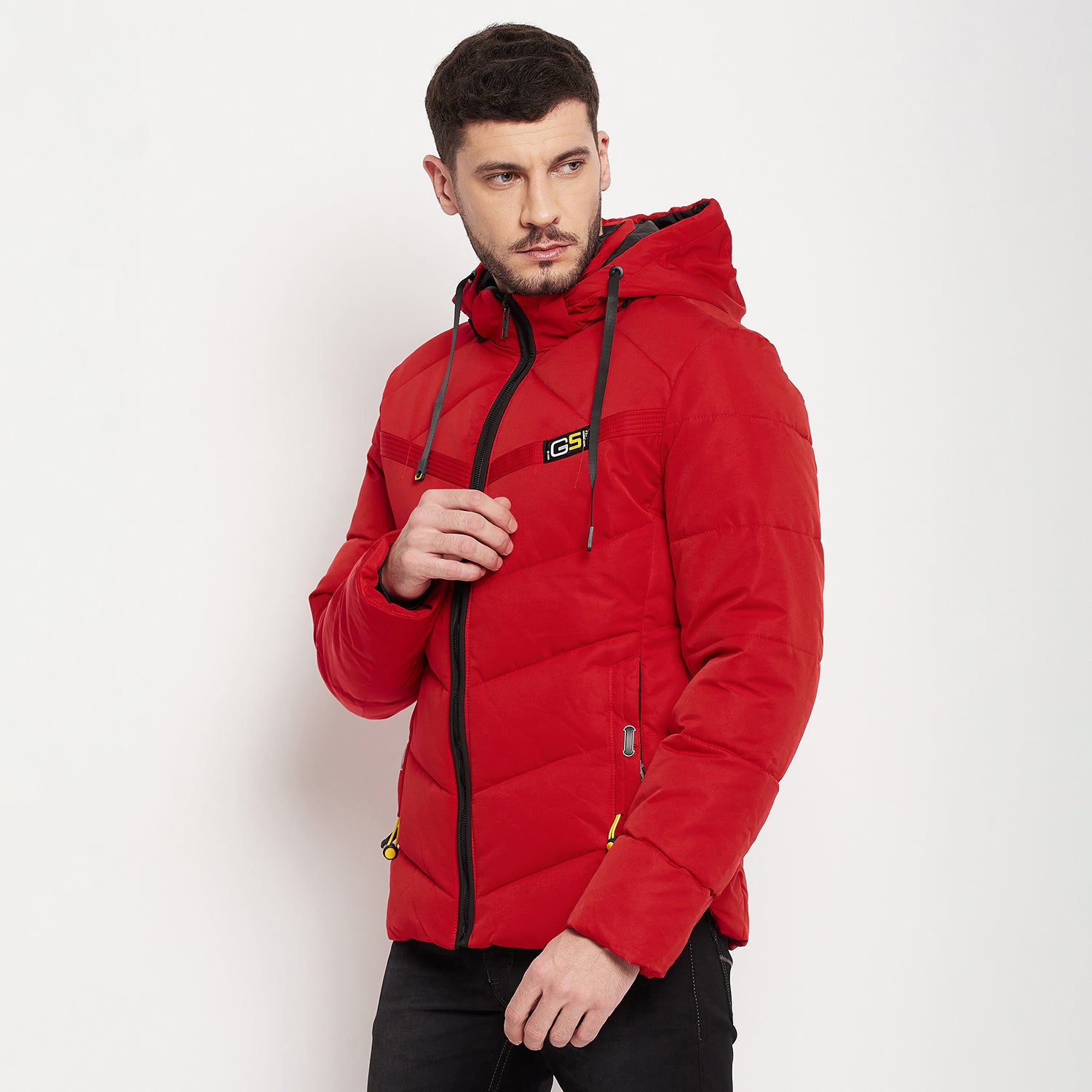 Duke Stardust Men Full Sleeve Hooded Jacket (SDZ944)