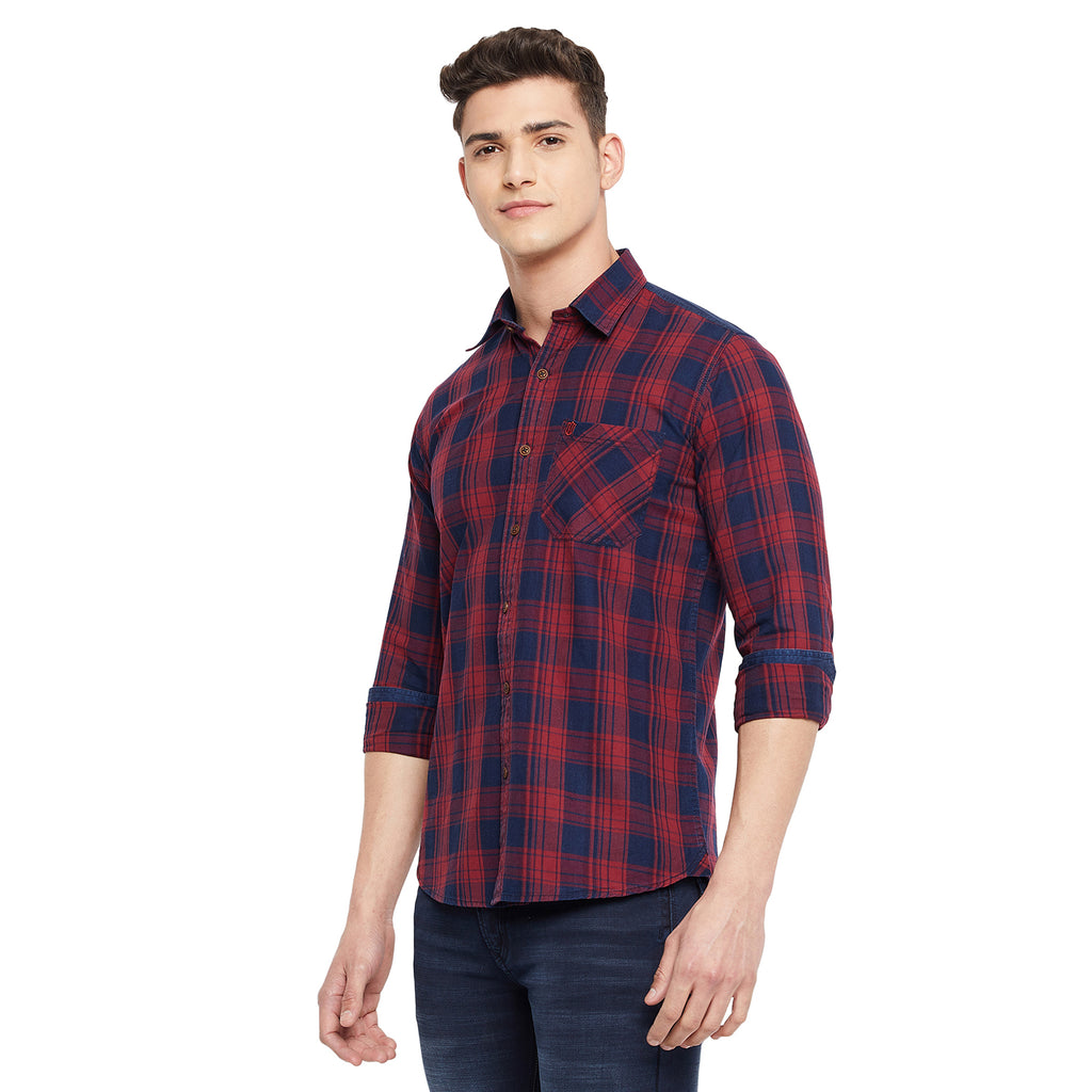 Duke Stardust Men Full Sleeve Cotton Shirt (SDO9001)
