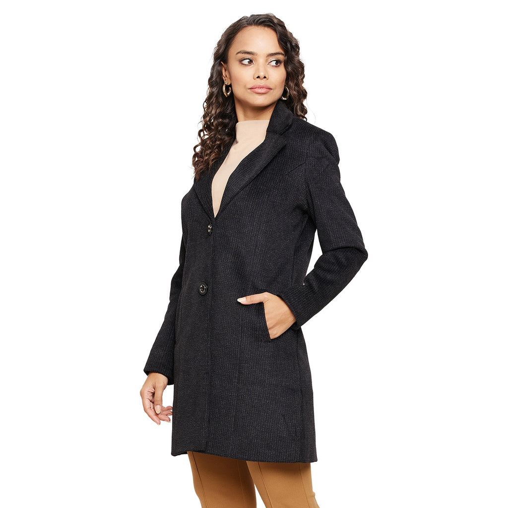 Duke Stardust Women Full Sleeve Coat (SDZC103)