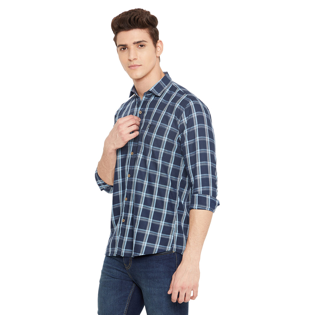 Duke Stardust Men Full Sleeve Cotton Shirt (SDO8CKTR)