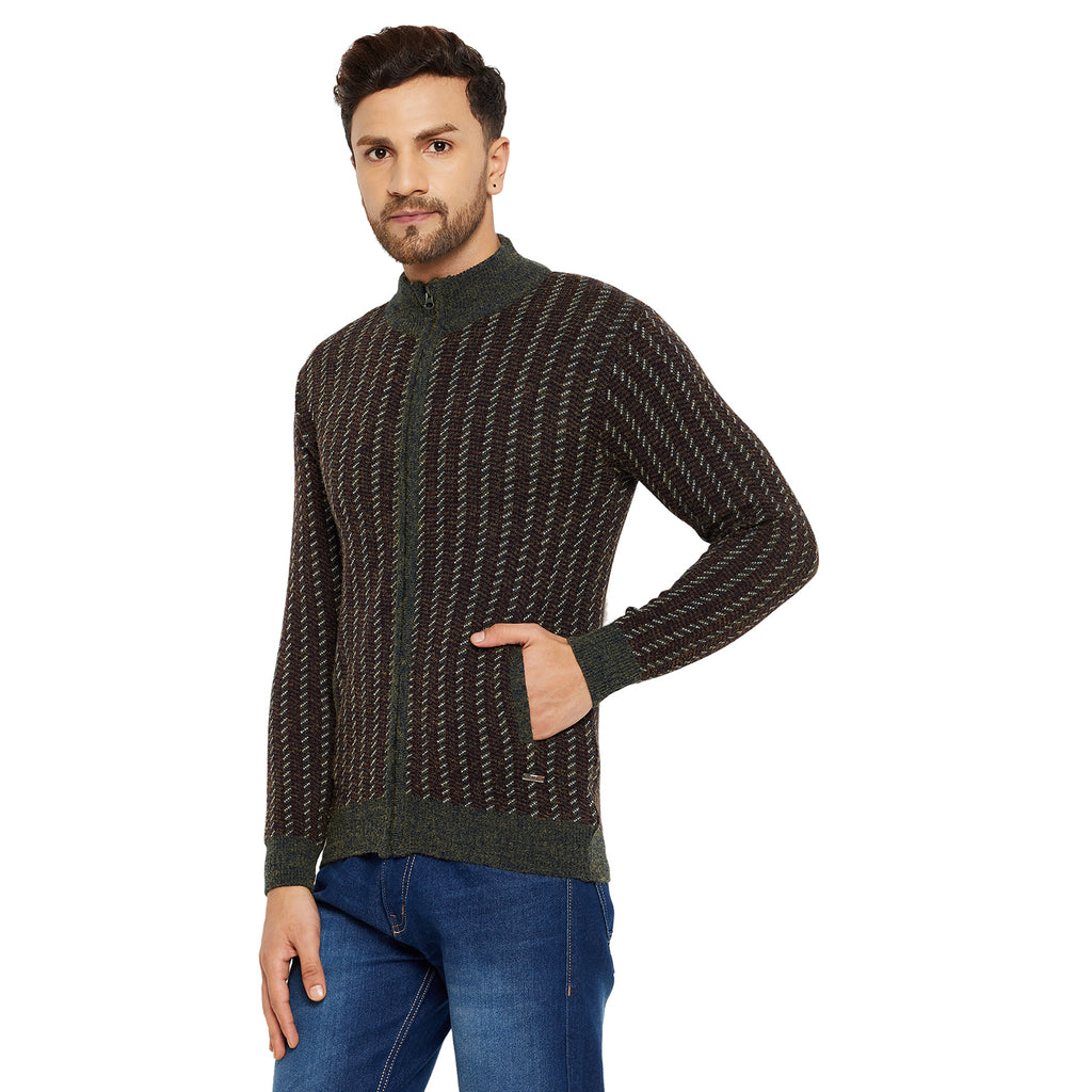 Duke Urban Men Full Sleeve Zipper Sweater (SDS2088)