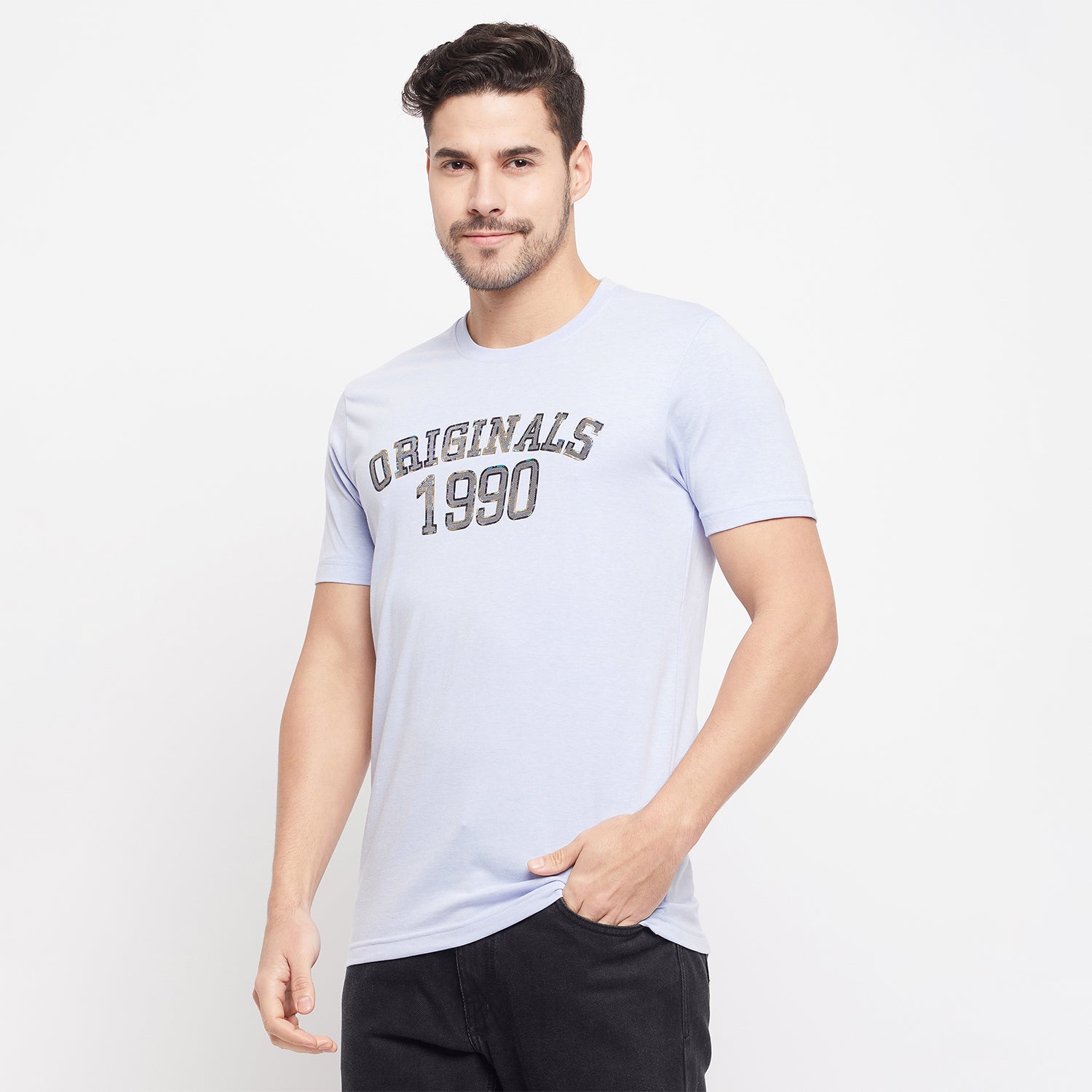 Duke Urban Men Half Sleeve Cotton T-shirt (LF5761)