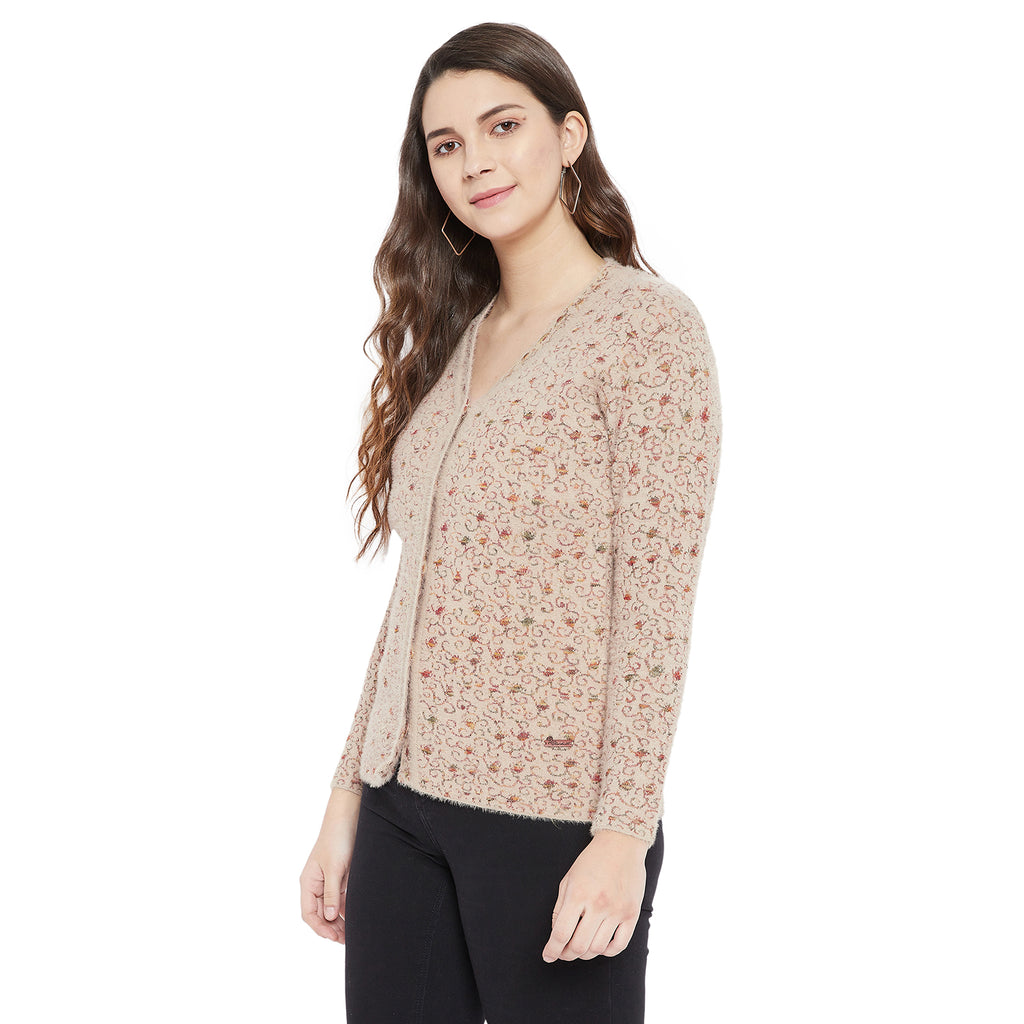 Duke Stardust Women Full Sleeve Cardigan (SDS9610)