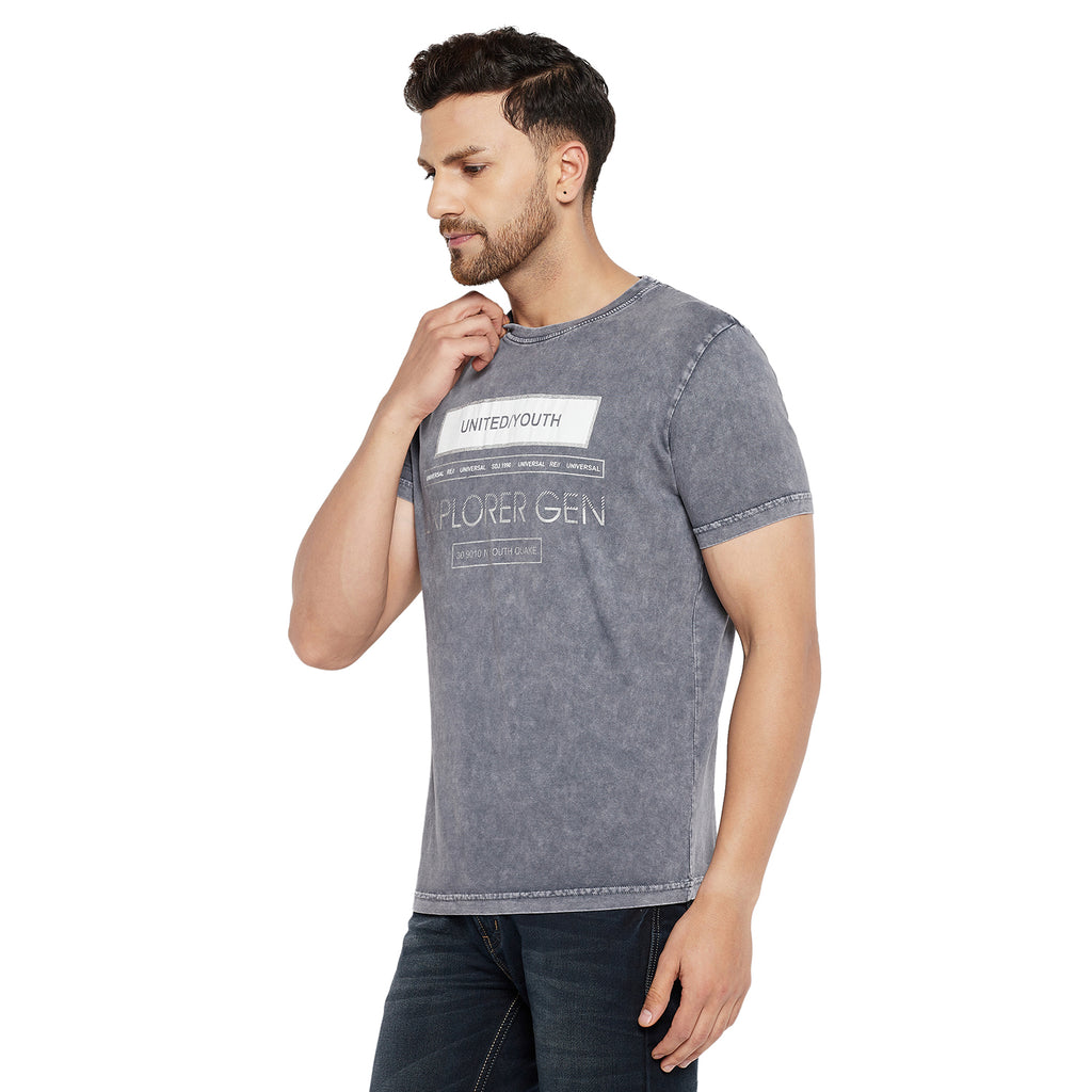 Duke Stardust Men Half Sleeve Cotton T-shirt (LF5433)