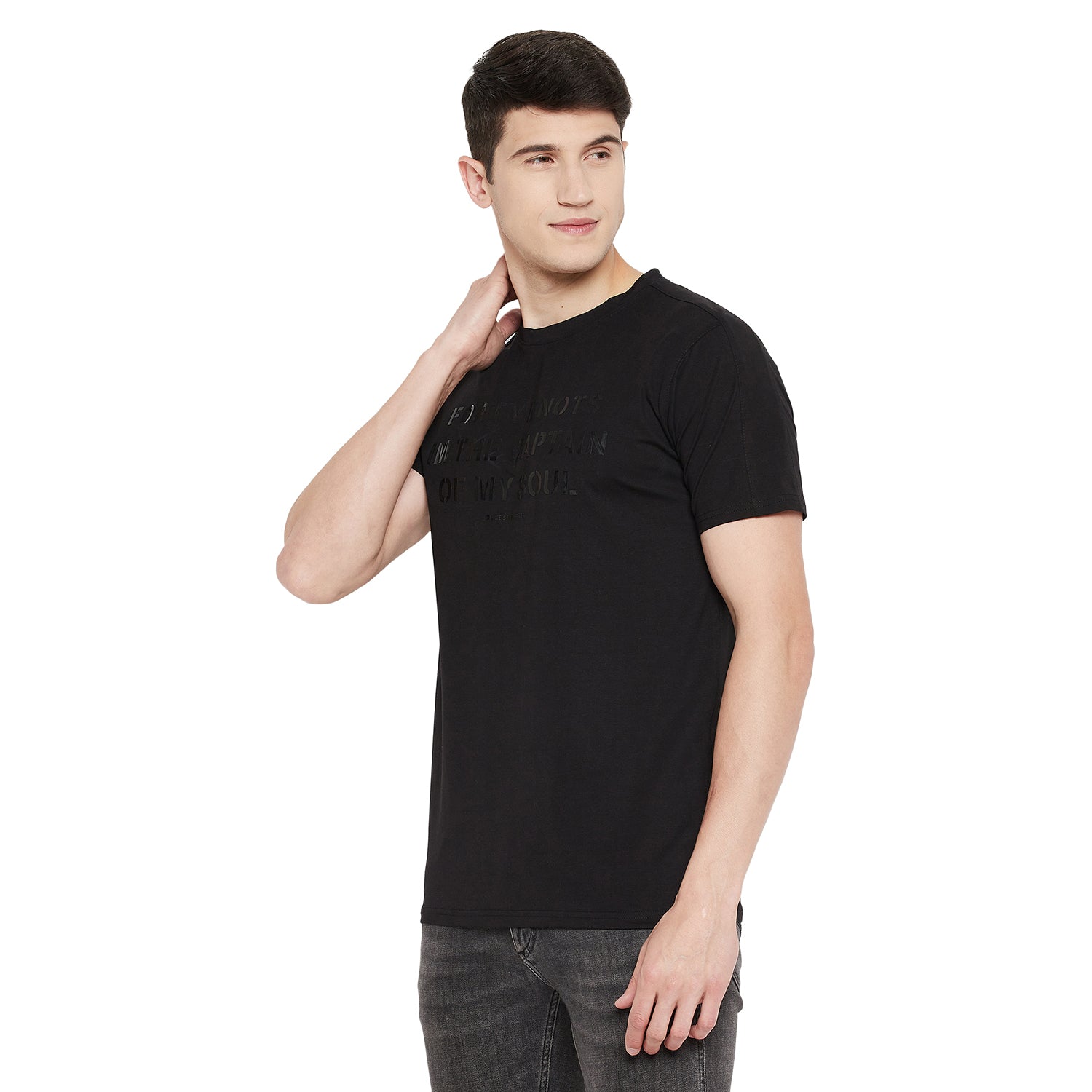 Duke Stardust Men Half Sleeve Cotton T-shirt (LF5276)