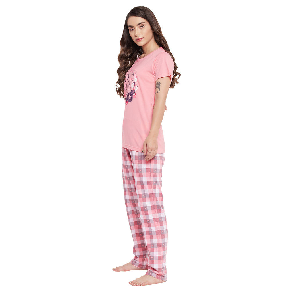 Duke Stardust Women Printed Top & Lower Set (LFX854)