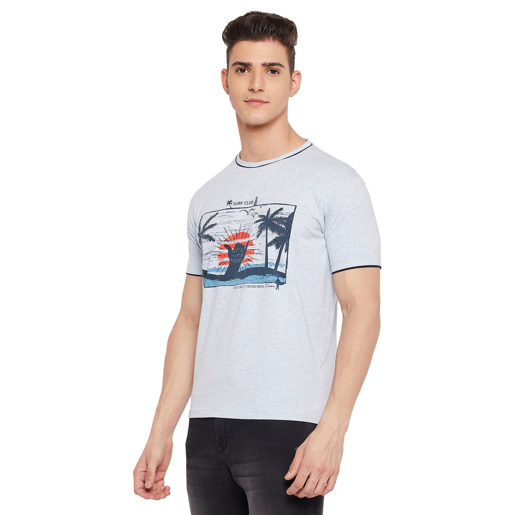 Duke Stardust Men Half Sleeve Cotton T-shirt (LF5262)