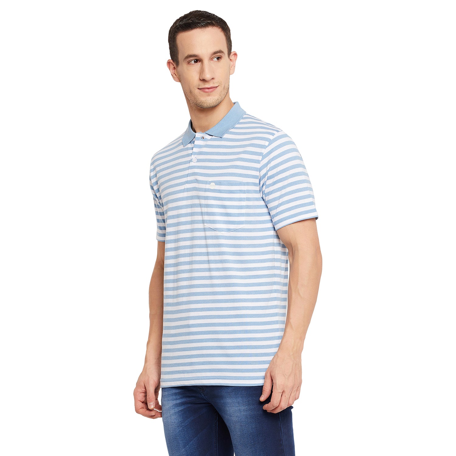 Duke Stardust Men Half Sleeve Cotton T-shirt (MTLF346)