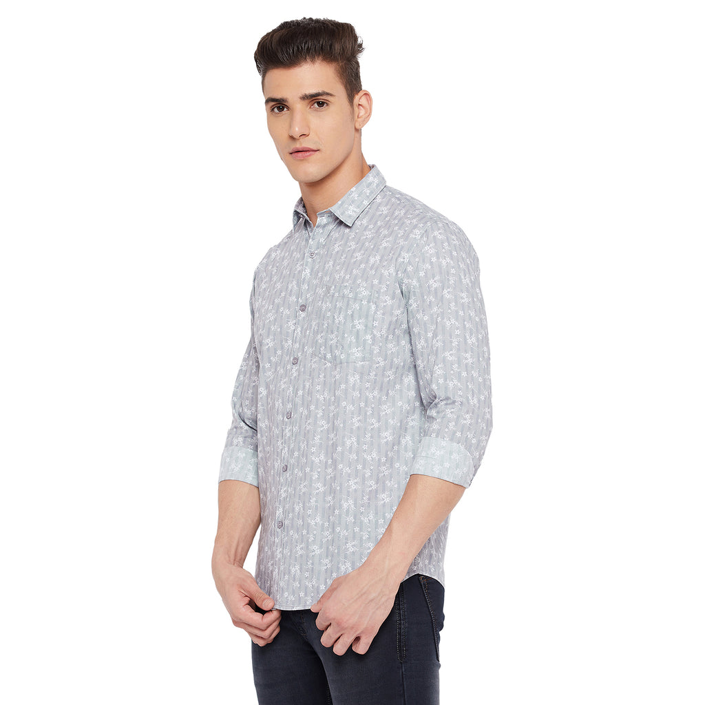 Duke Stardust Men Full Sleeve Cotton Shirt (SDO7PRSJ)