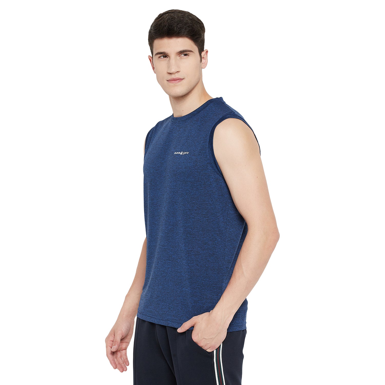Duke Stardust Men Sleeveless Sports T-shirt (GD1162)