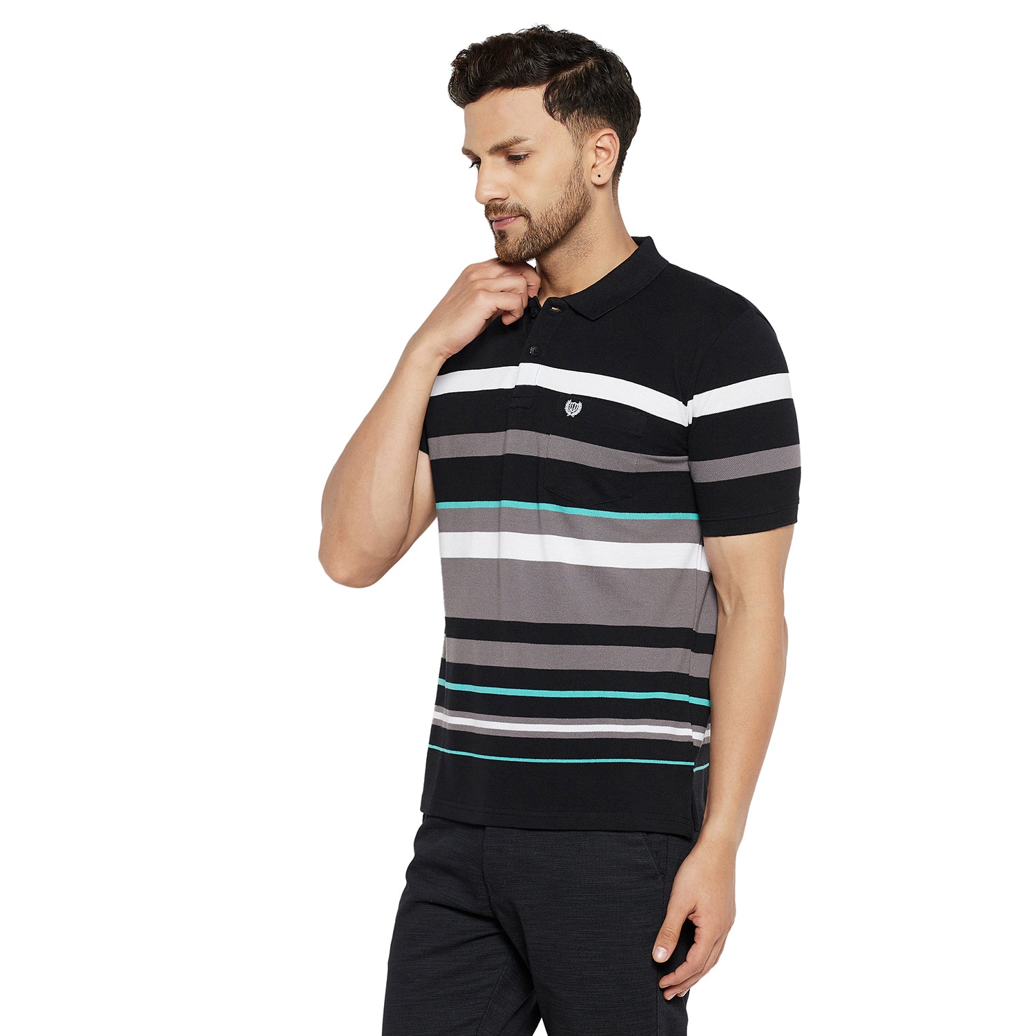 Duke Urban Men Half Sleeve Cotton T-shirt (LF5703)