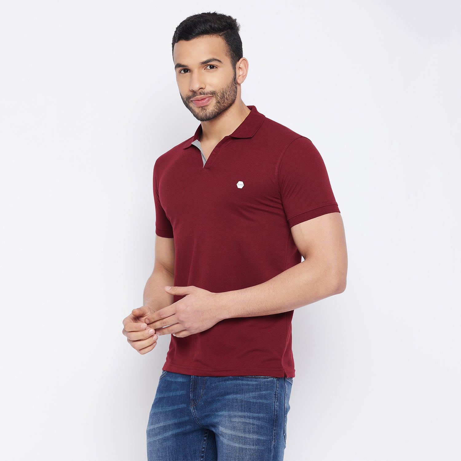 Duke Stardust Men Half Sleeve Cotton T-shirt (4700F)