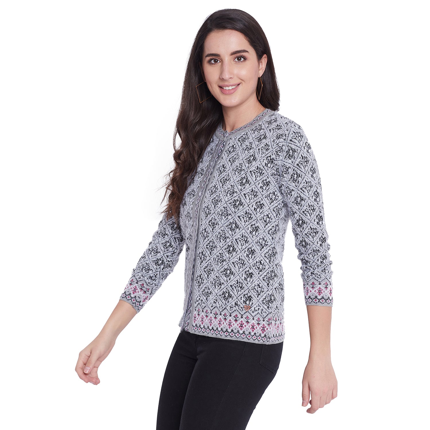 Duke Urban Women Full Sleeve Cardigan (SDS9591)