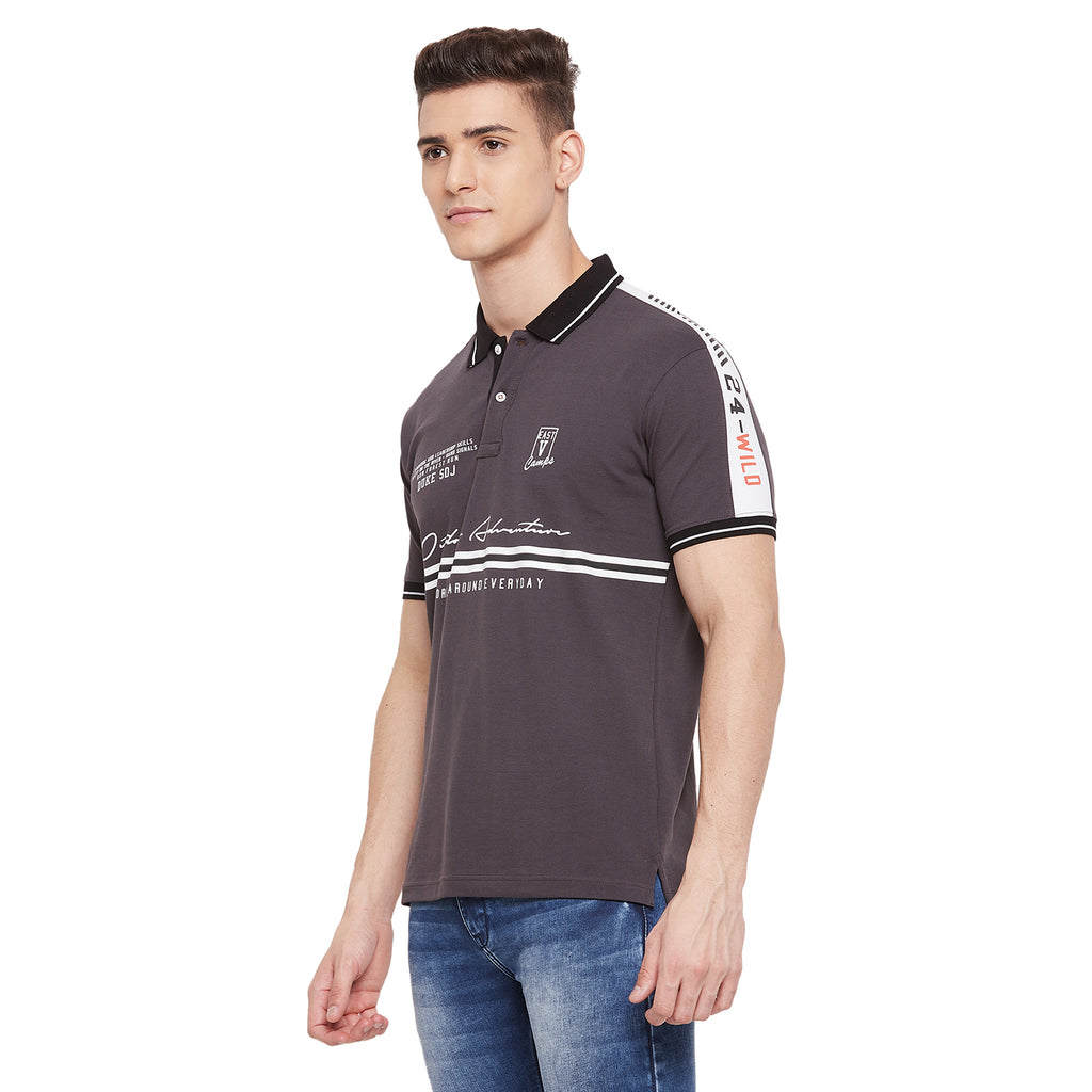Duke Stardust Men Half Sleeve Cotton T-shirt (LF5258)