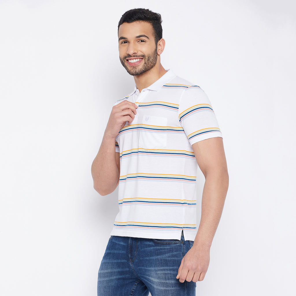 Duke Stardust Men Half Sleeve Cotton T-shirt (LF5805)