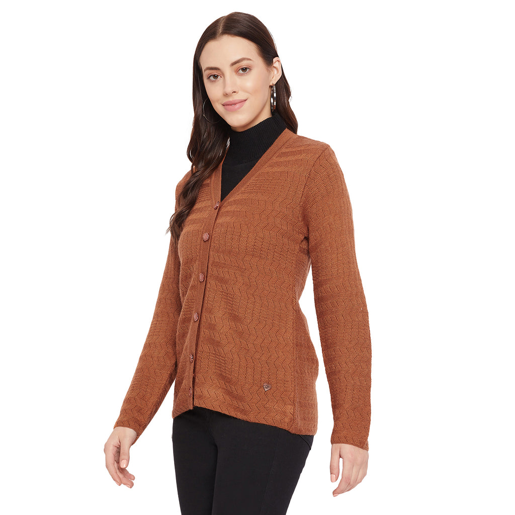 Duke Stardust Women Full Sleeve Cardigan (SDS9604)