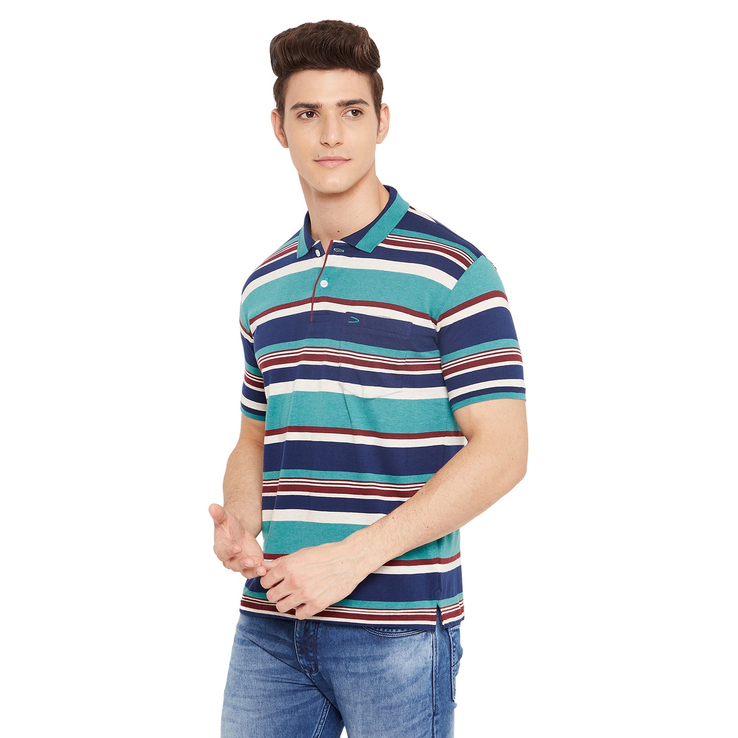 Duke Stardust Men Half Sleeve Cotton T-shirt (LQ3406)