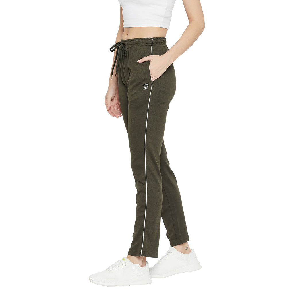 Duke Stardust Women Solid Track Pants (LFX8181)